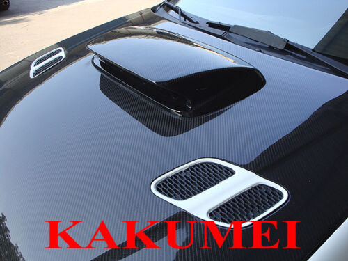 Kakumei Carbon Fiber Hood Scoop for Subaru Impreza GC8
